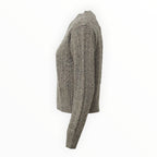 Lalia Donegal Round Neck Cable Sweater
