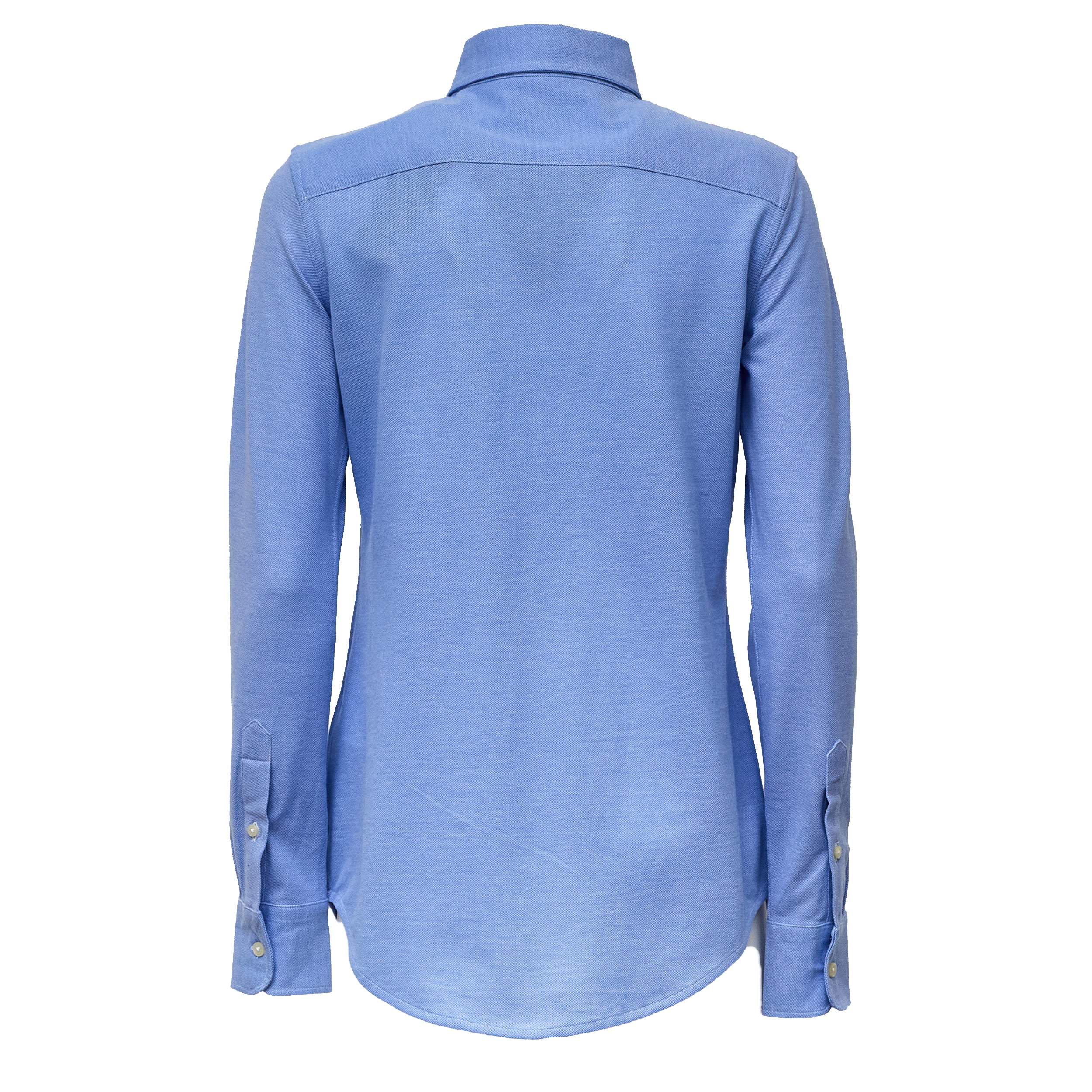 Slim Fit Knit Cotton Oxford Shirt