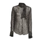 Leona Crinkled Chiffon Top