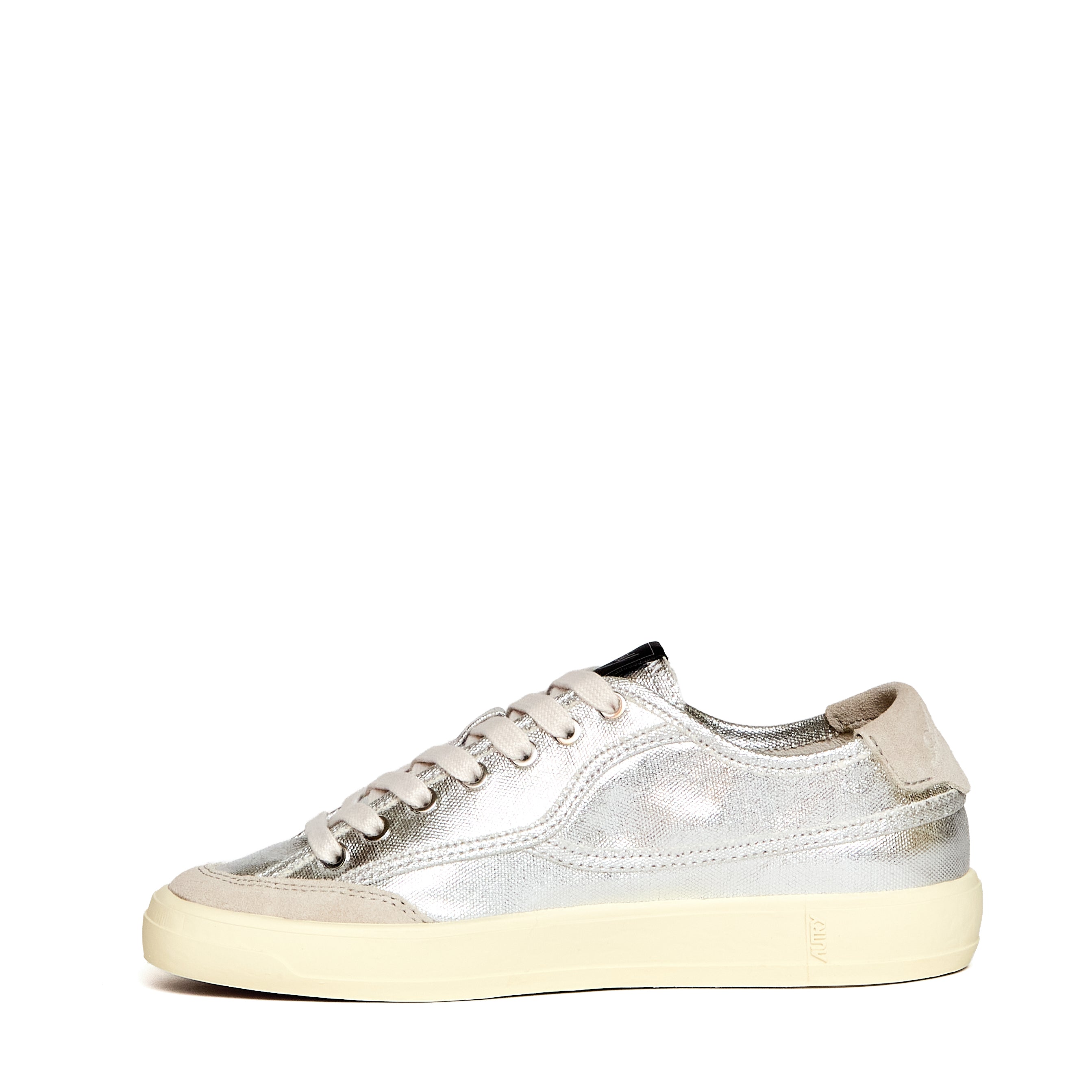 Sneakers Windscape Low In Canvas, Suede Laminato