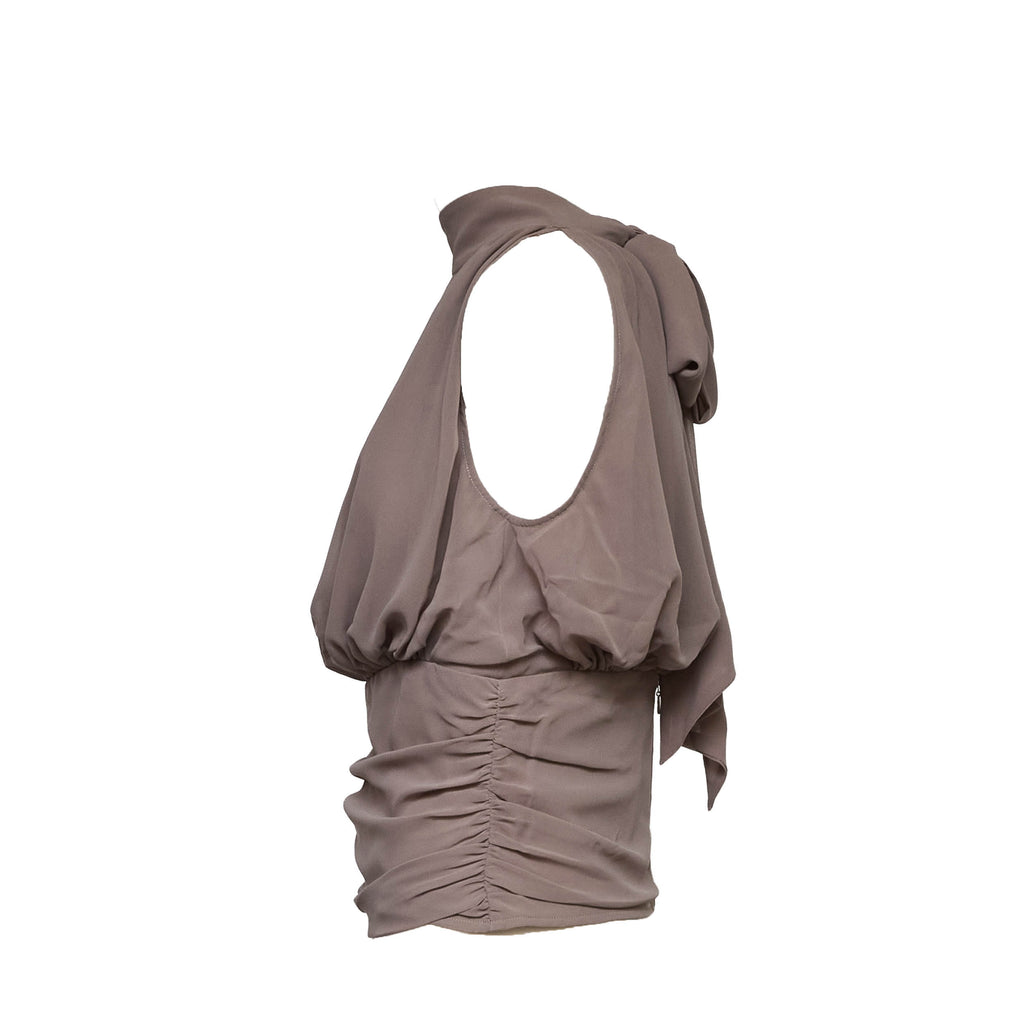 Ranya Chiffon Ruched Top