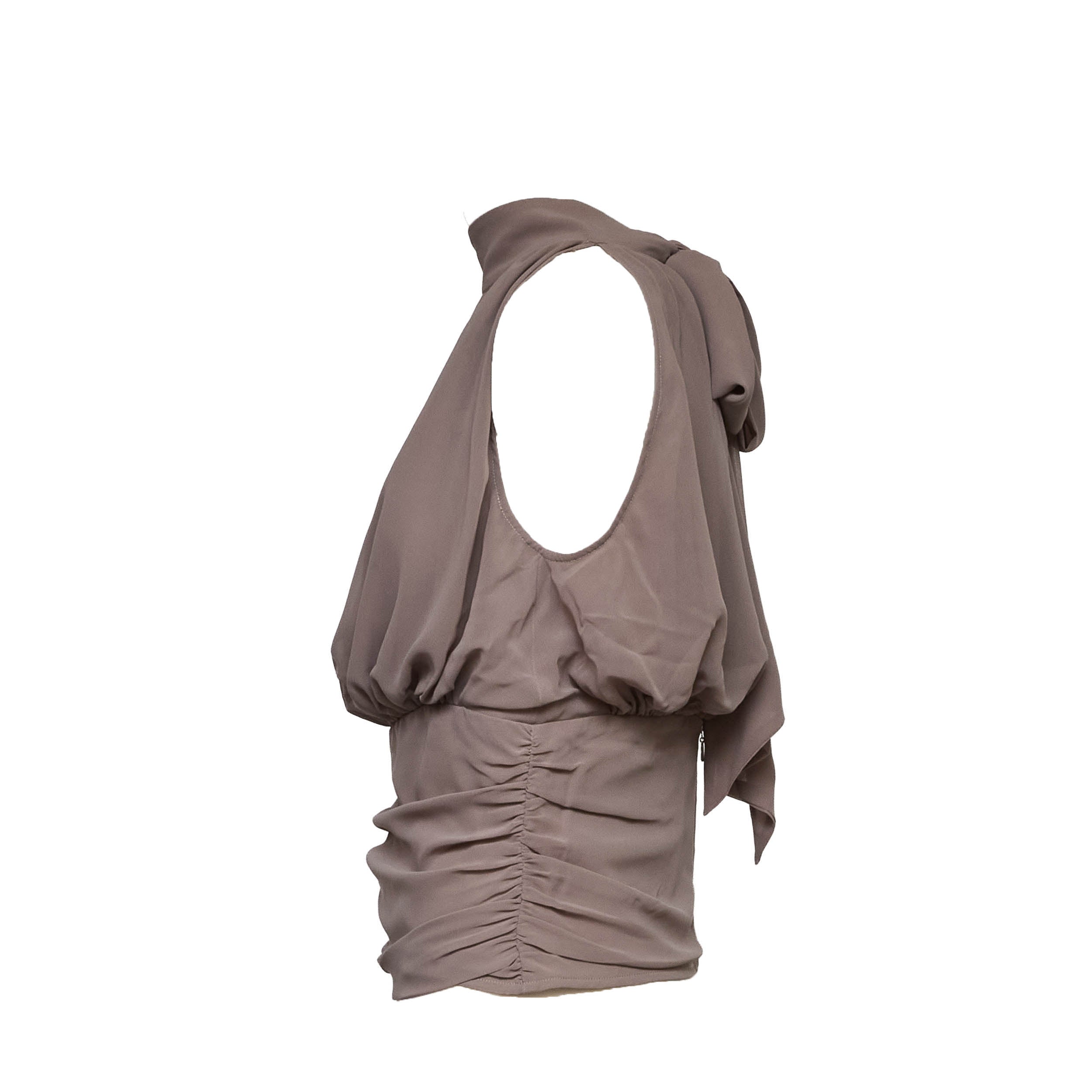 Ranya Chiffon Ruched Top