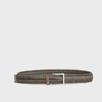 Cintura Elasticizzata Rope Elast In Lino