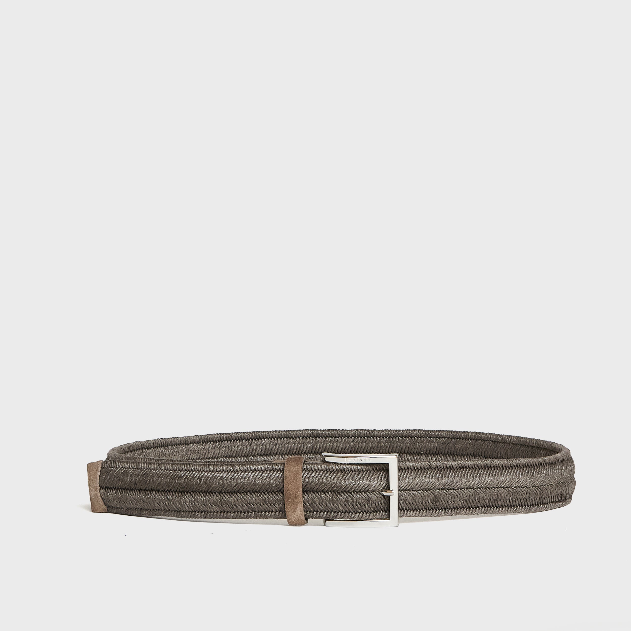 Cintura Elasticizzata Rope Elast In Lino