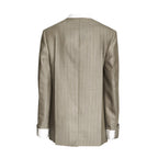 Collarless Jacket