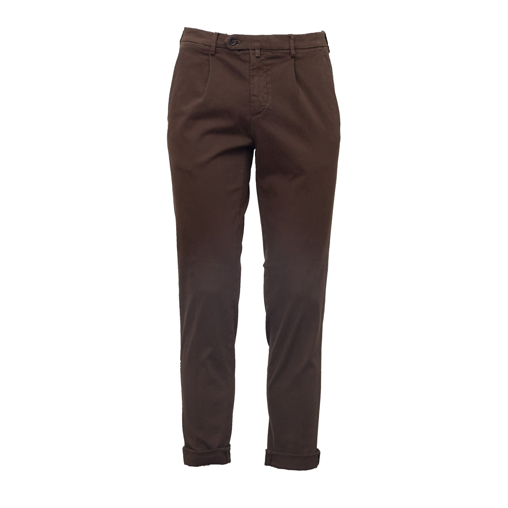Pantaloni In Raso Cotone