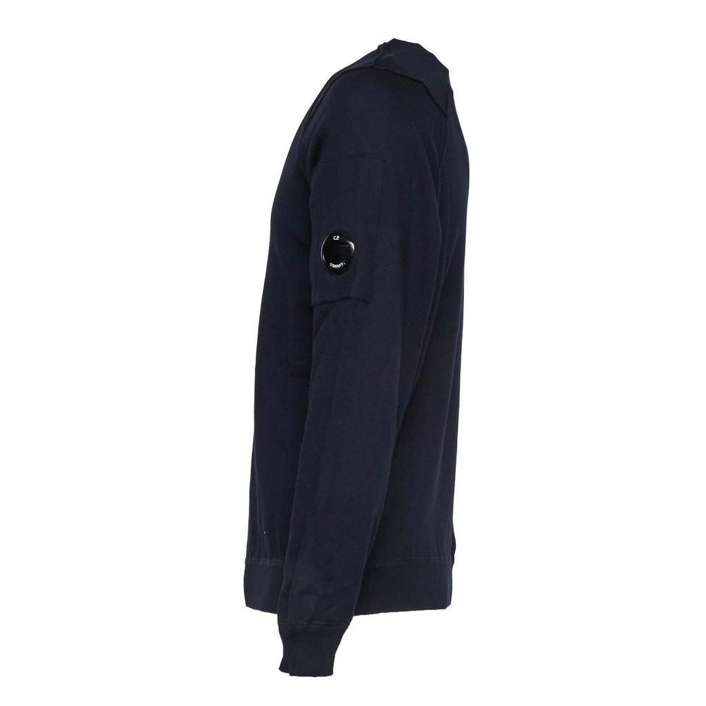 Cotton Sea Island Crewneck Lens Knit