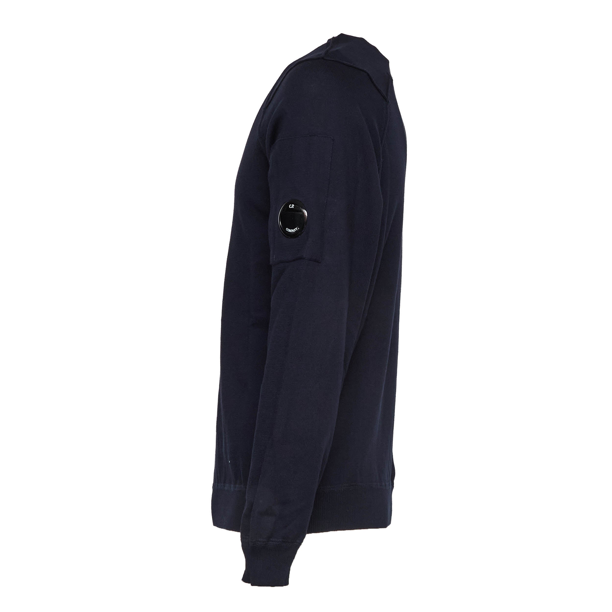 Cotton Sea Island Crewneck Lens Knit