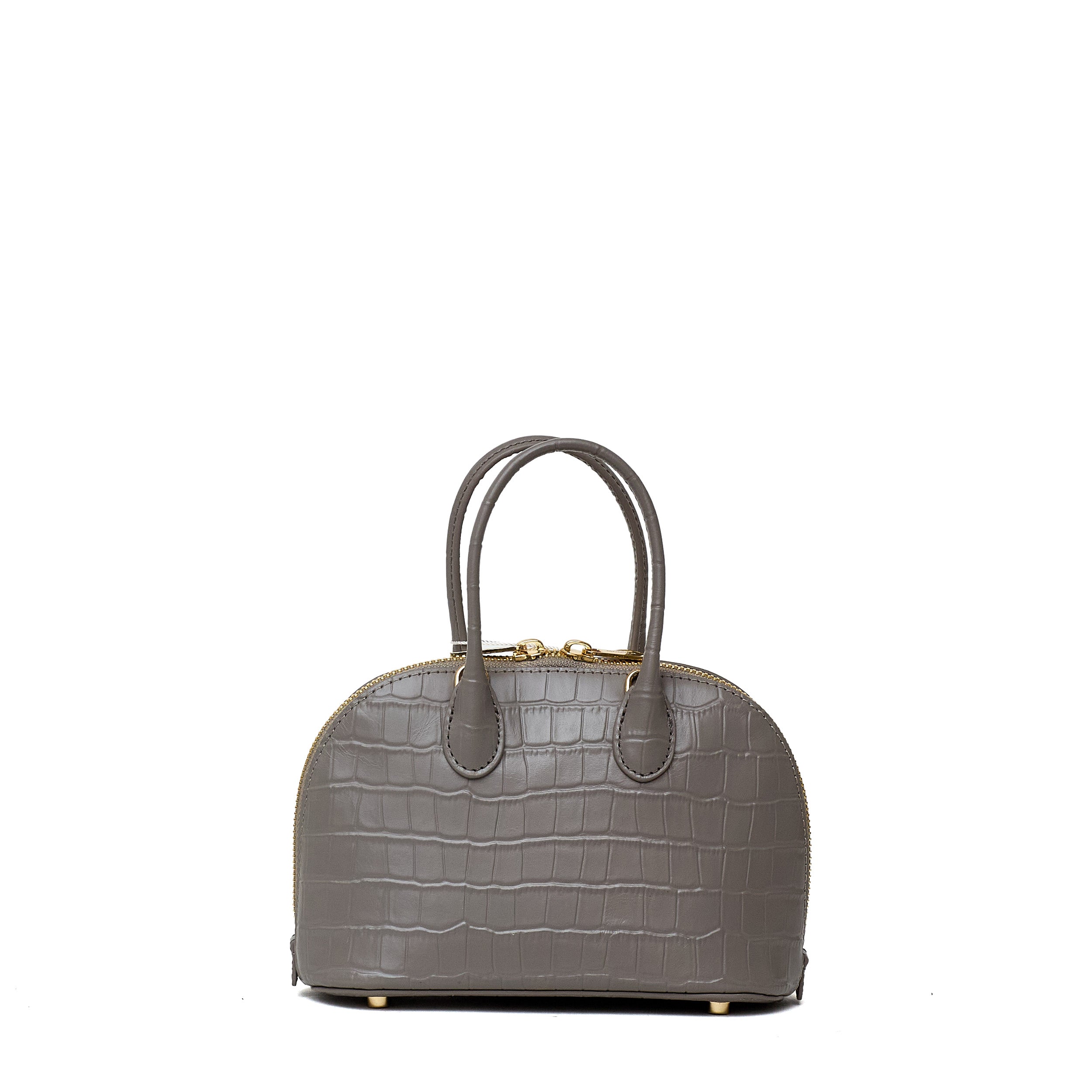 Croc Leather Toast Mini Bag