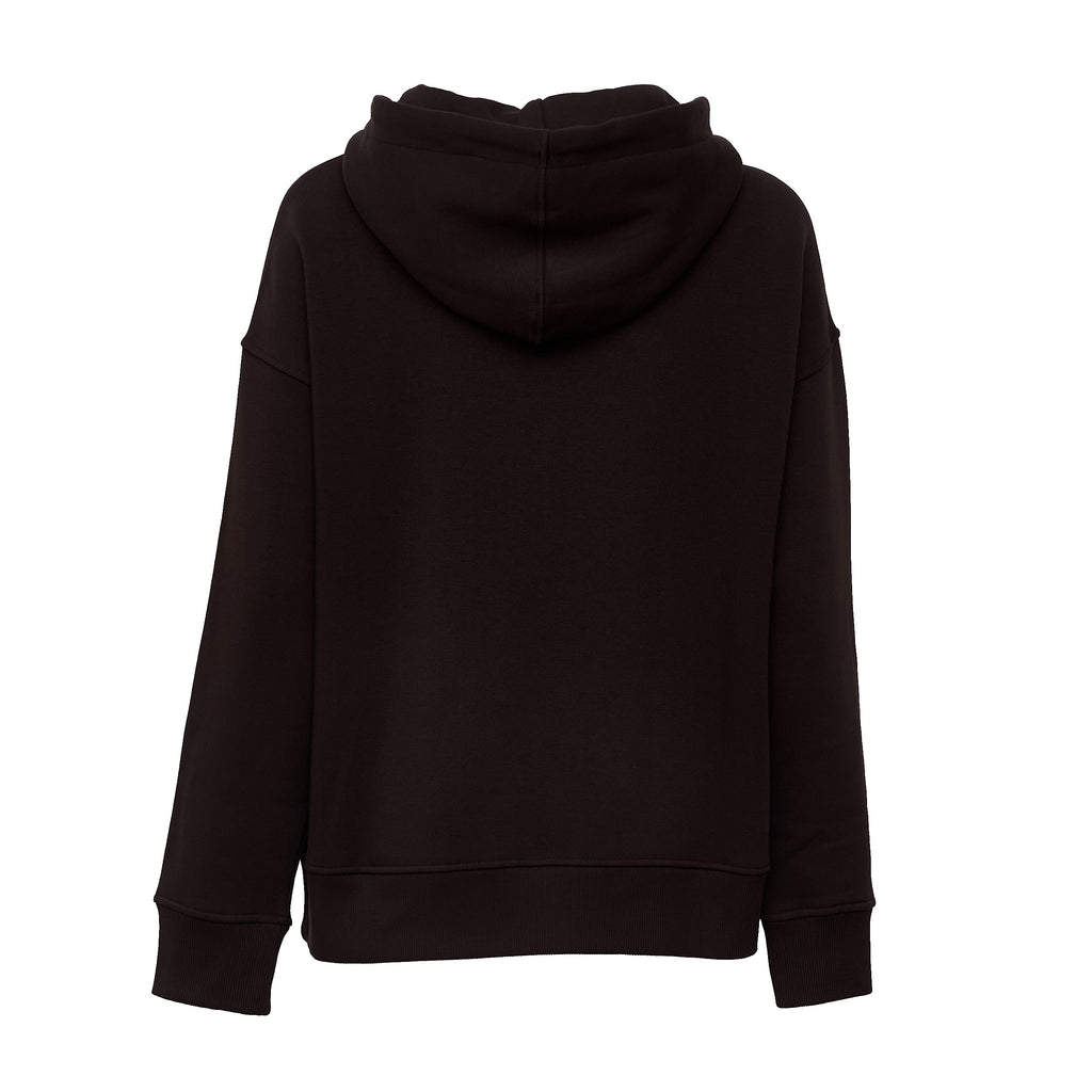 Felpa Gentile Cappuccio, Zip