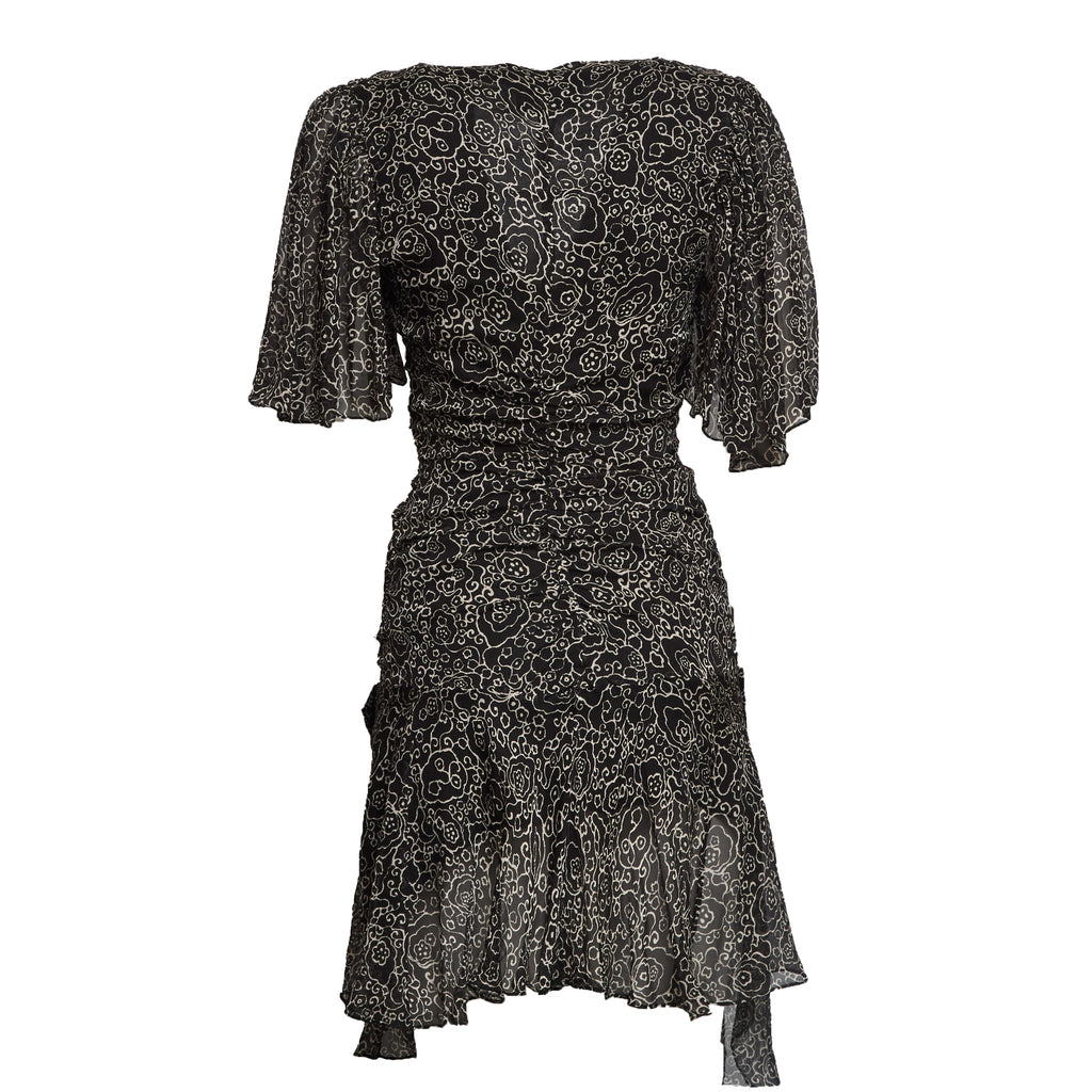 Vivienne Crinkled Chiffon Dress
