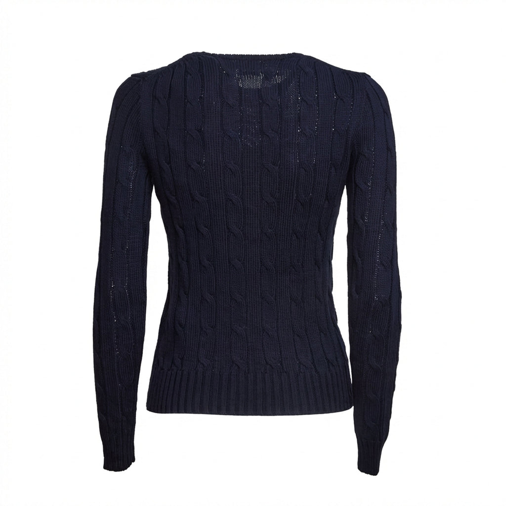 Maglia A Trecce In Pima Cotton