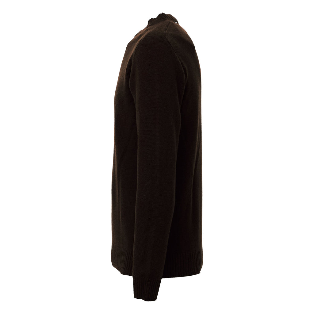 Maglia Girocollo In Lana Merino