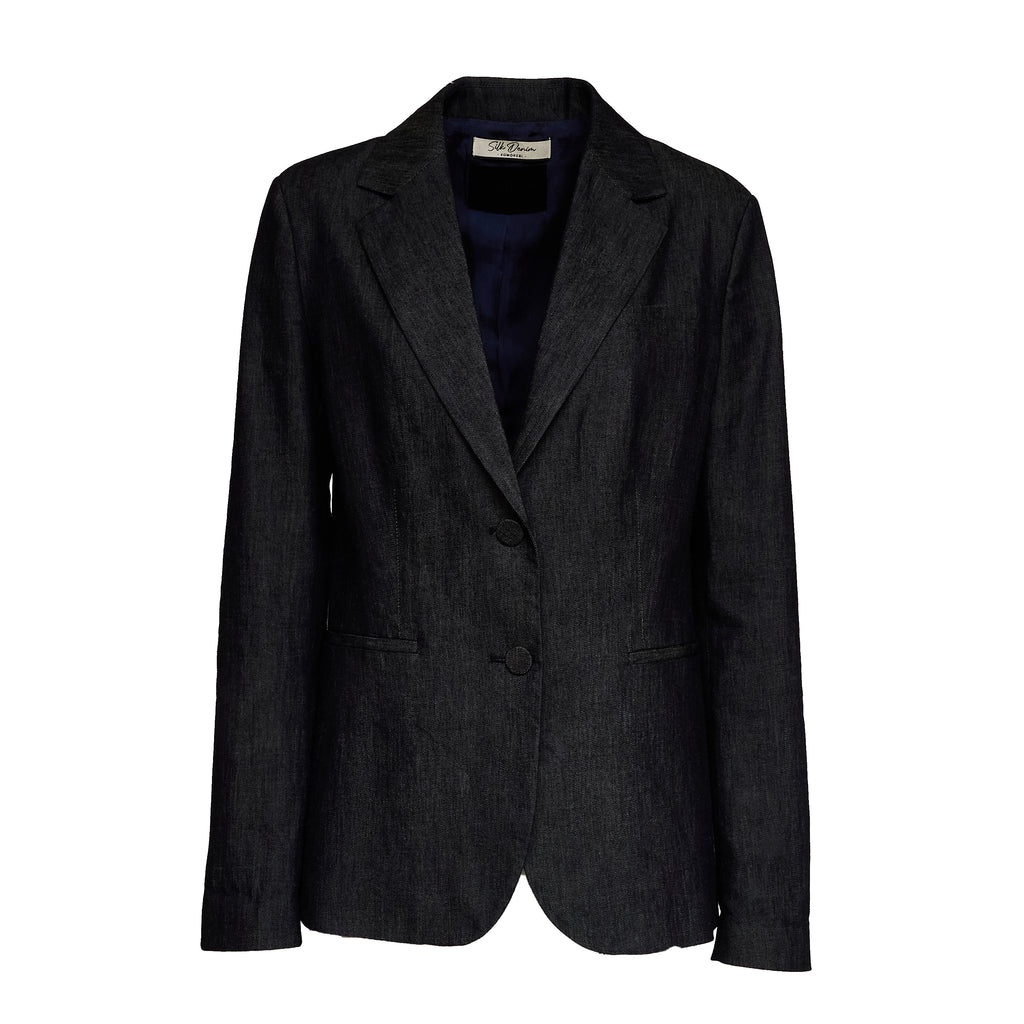Blazer Slim In Denim Seta 7 Oz