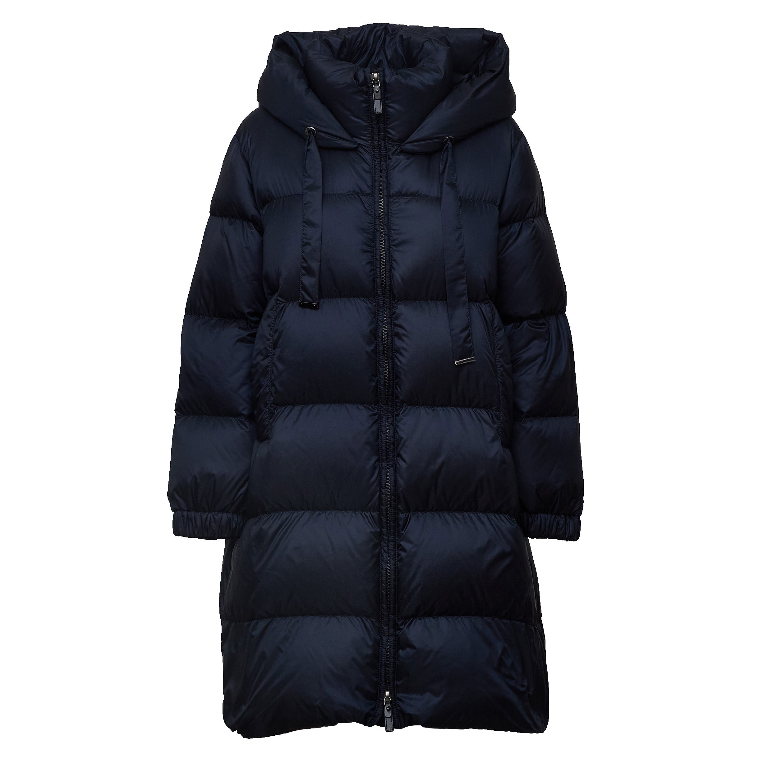 Imbottito Lungo Marte In Tela Antigoccia, Downproof