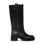 Sajan Vintage Effect Brown Leather Boots