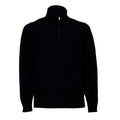 Maglia Mezza Zip In Lana Merino