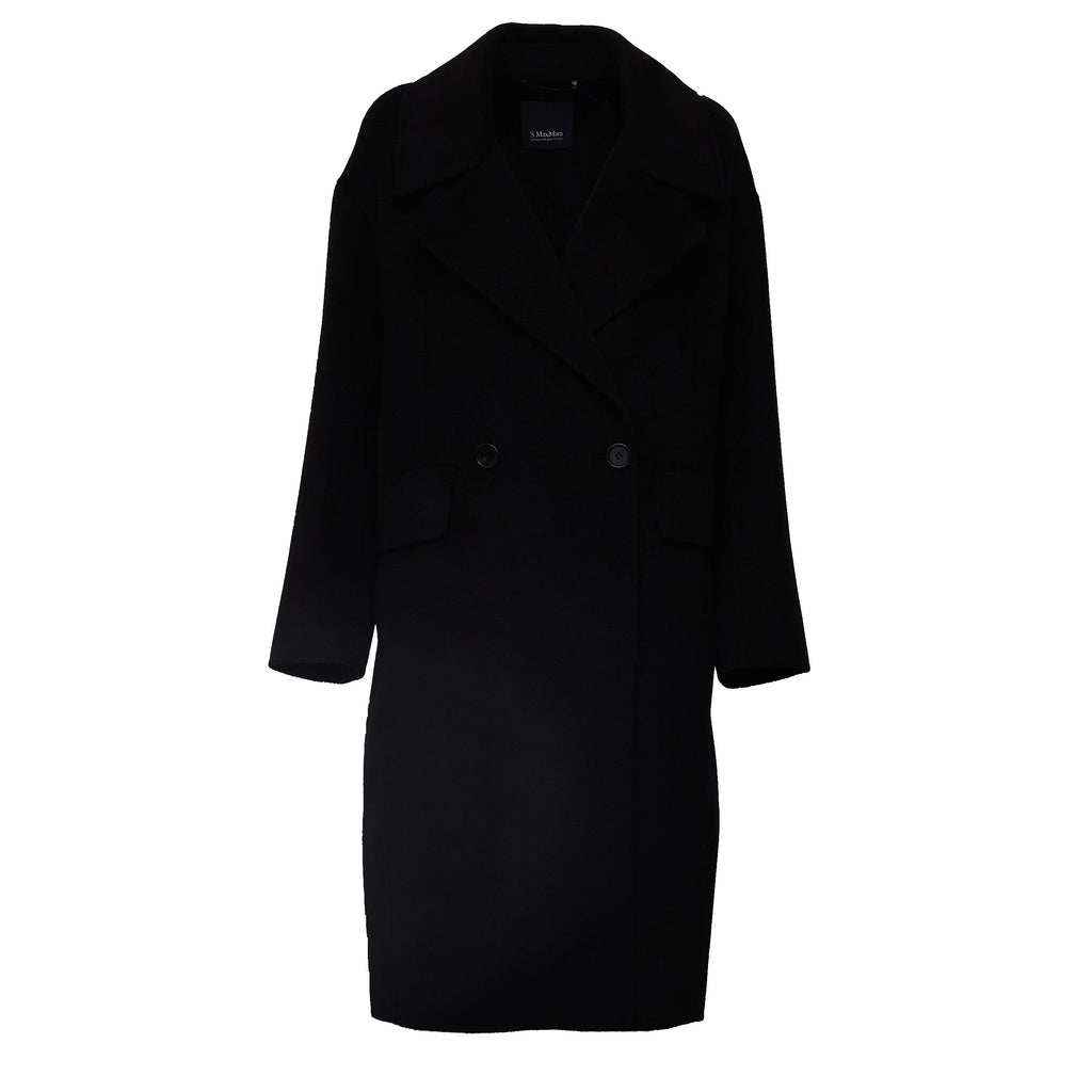 Cappotto Bruno In Lana, Cashmere Zibellinato