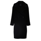 Cappotto Bruno In Lana, Cashmere Zibellinato