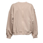 Felpa Rare Scollo V Con Zip Dietro