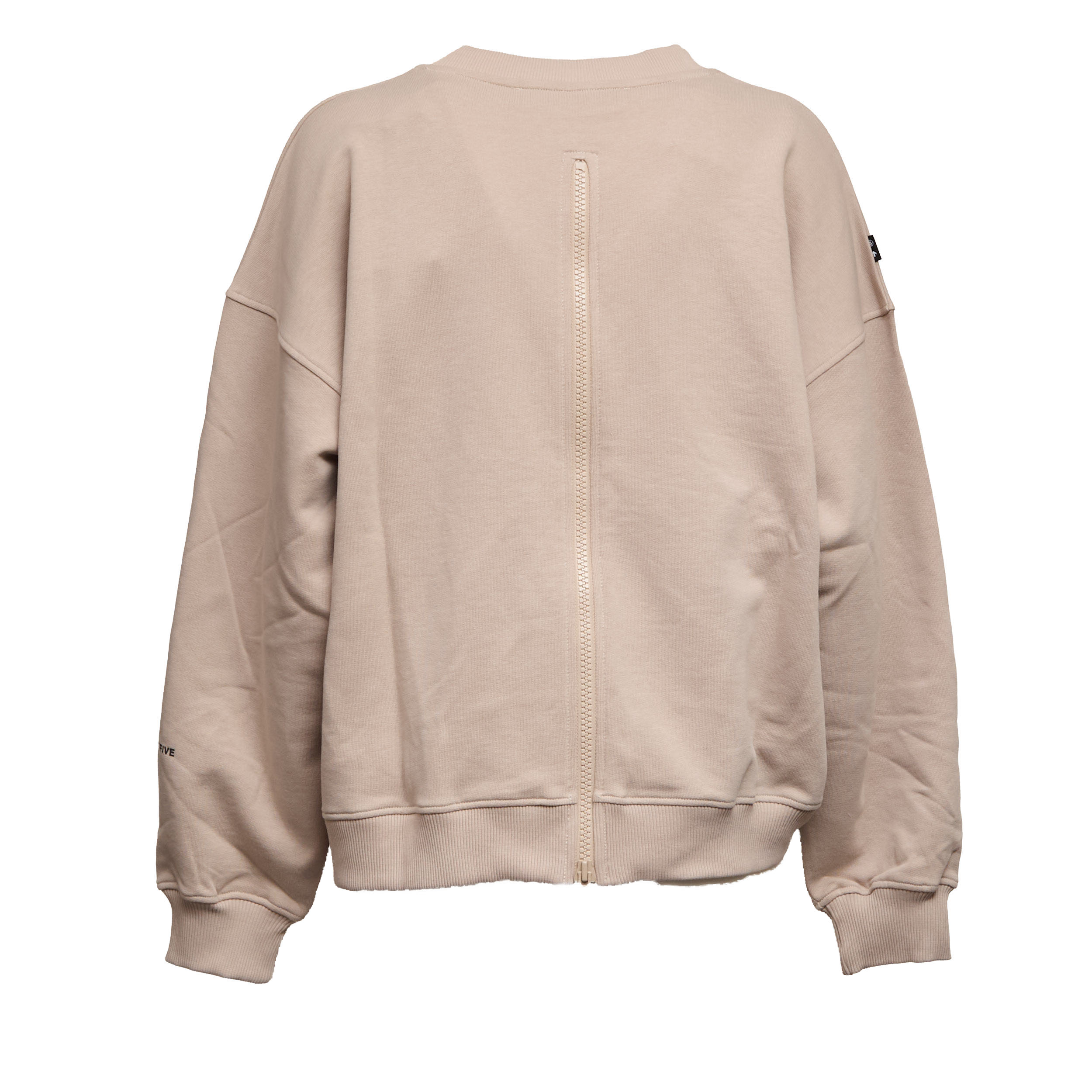 Felpa Rare Scollo V Con Zip Dietro