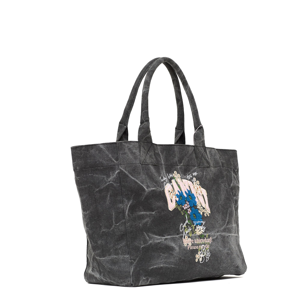 Medium Trapeze Easy Shopper Flower Print