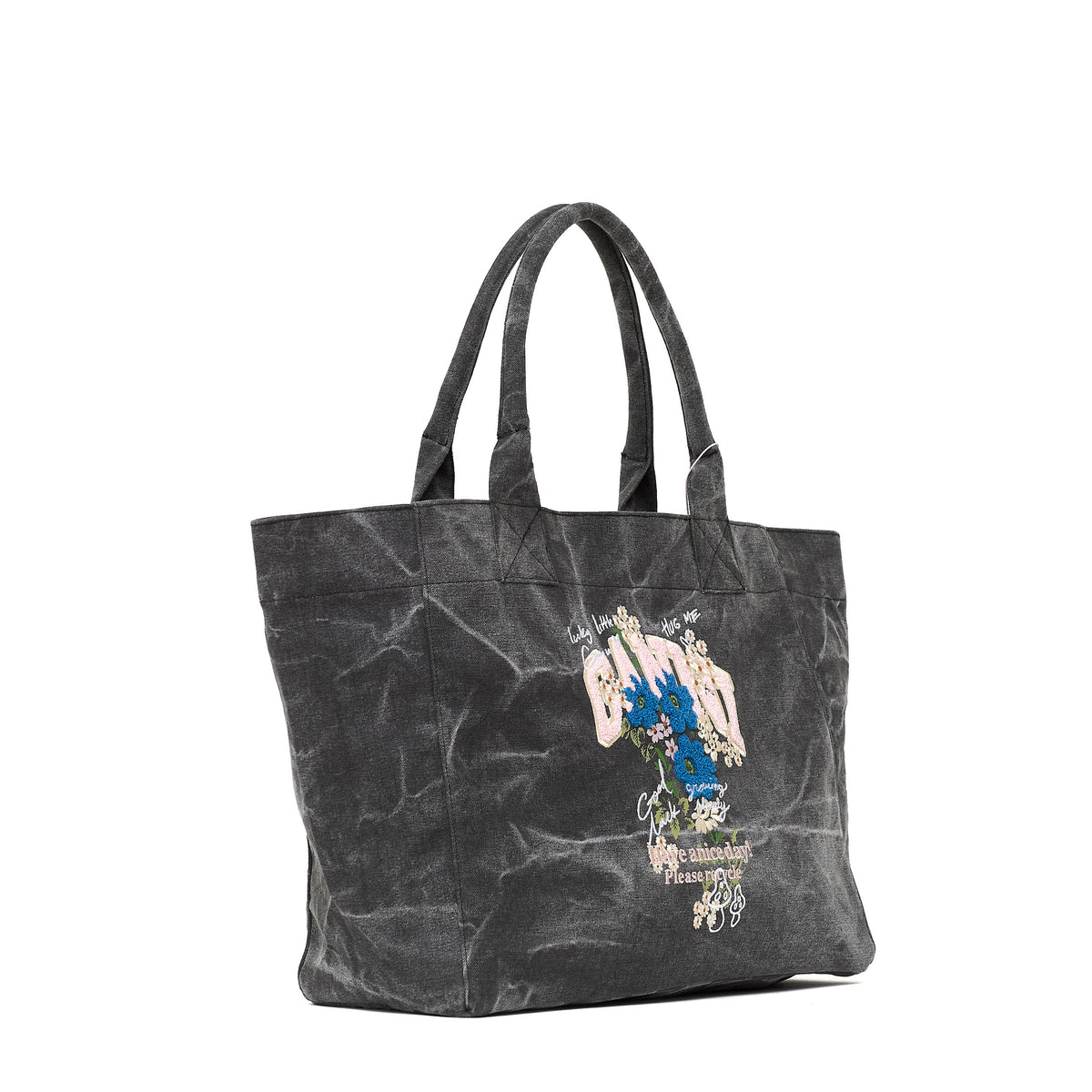 Medium Trapeze Easy Shopper Flower Print