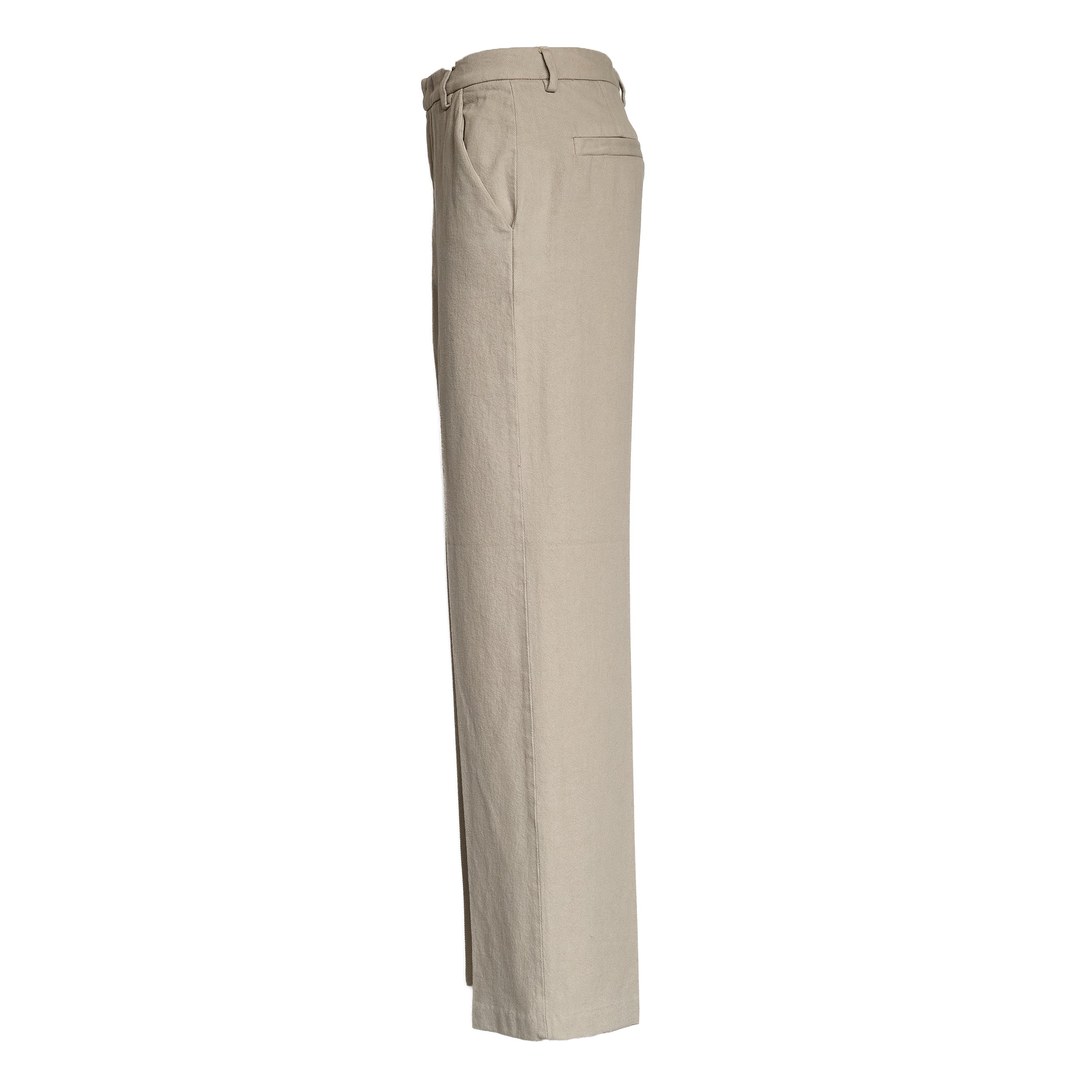 Pantaloni Reina Wide Leg In Bull Fisso 10 1/4 Oz Bluesign