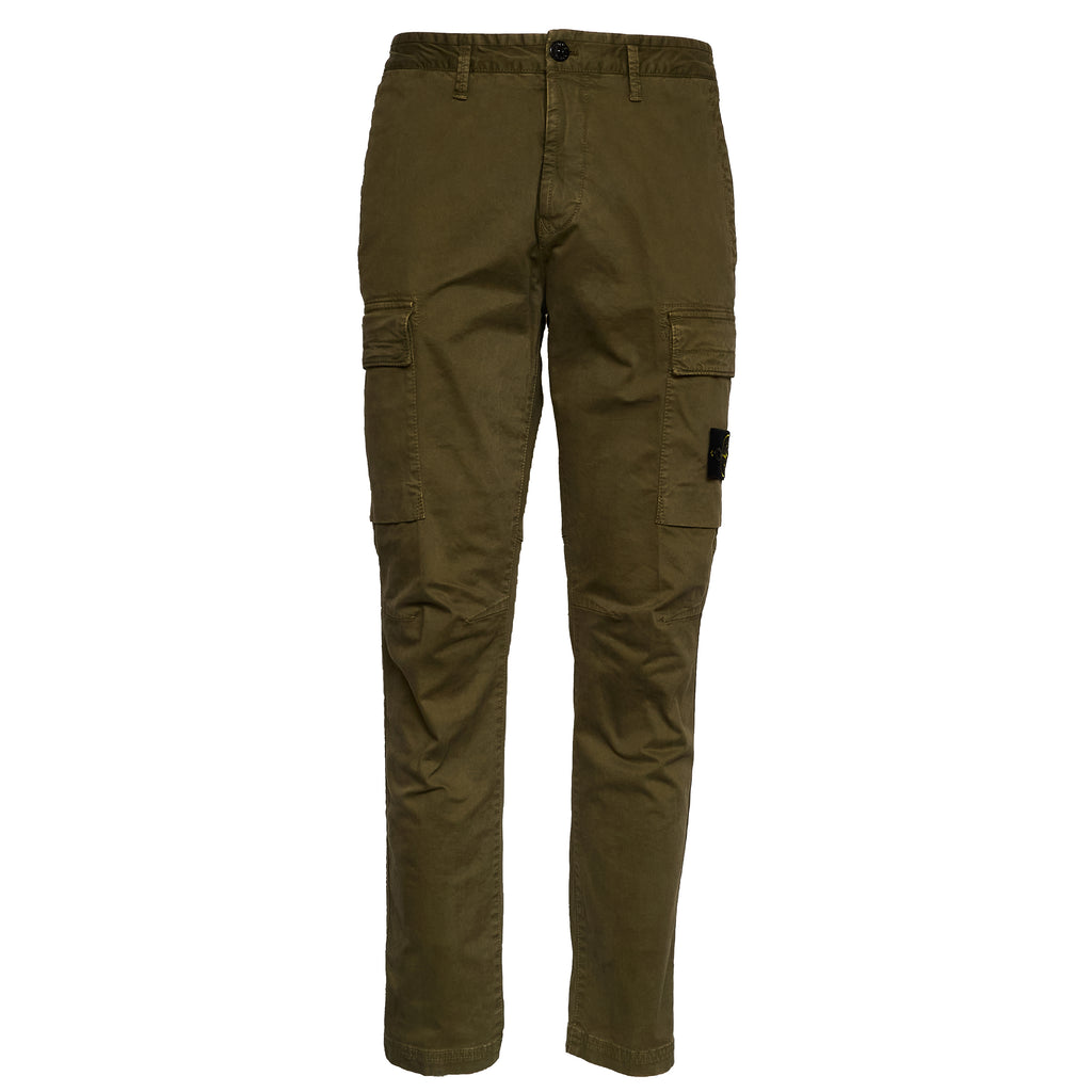 Organic Cotton Stretch Broken Twill Old Effect