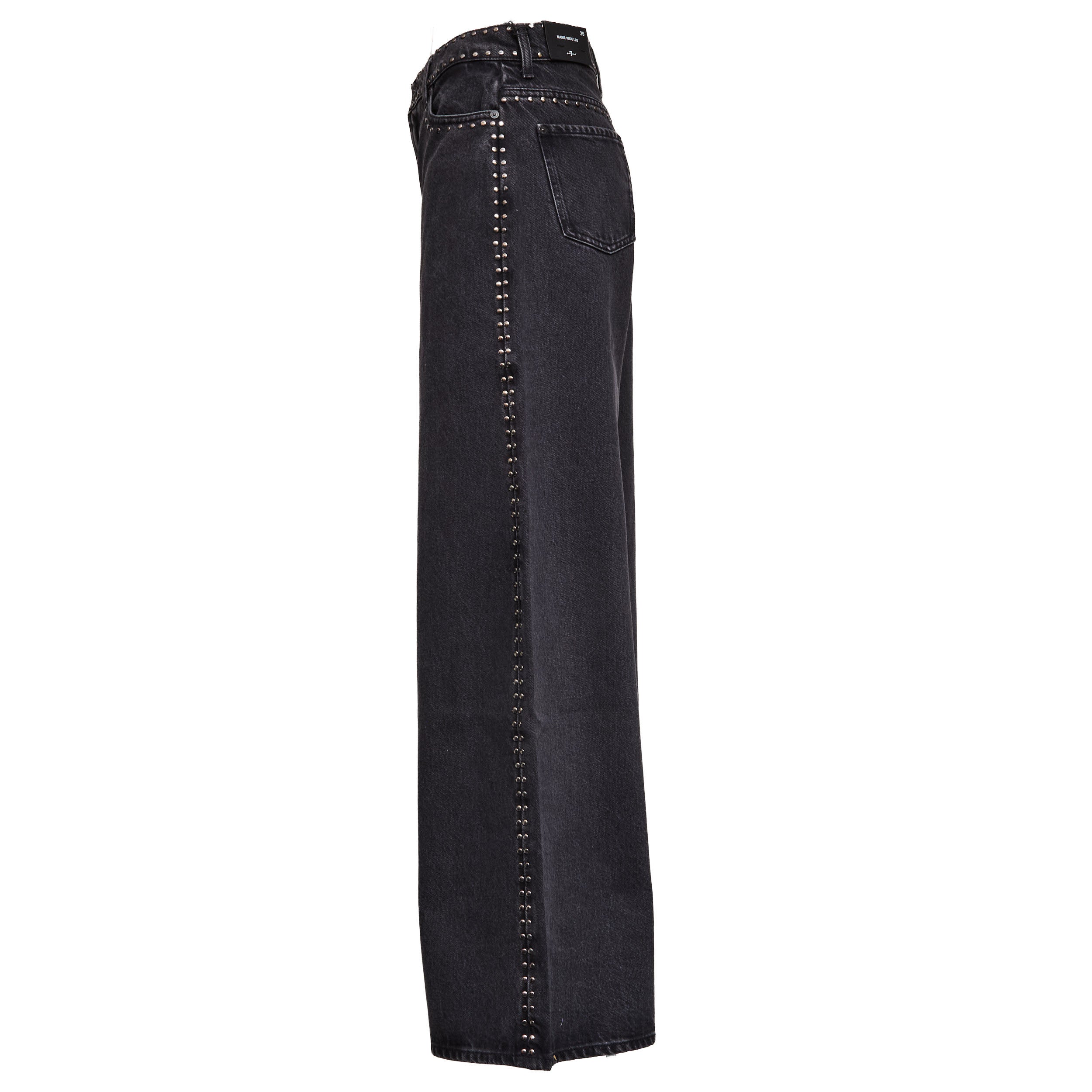 Jeans Marie Wide Leg Nightscape With Studs