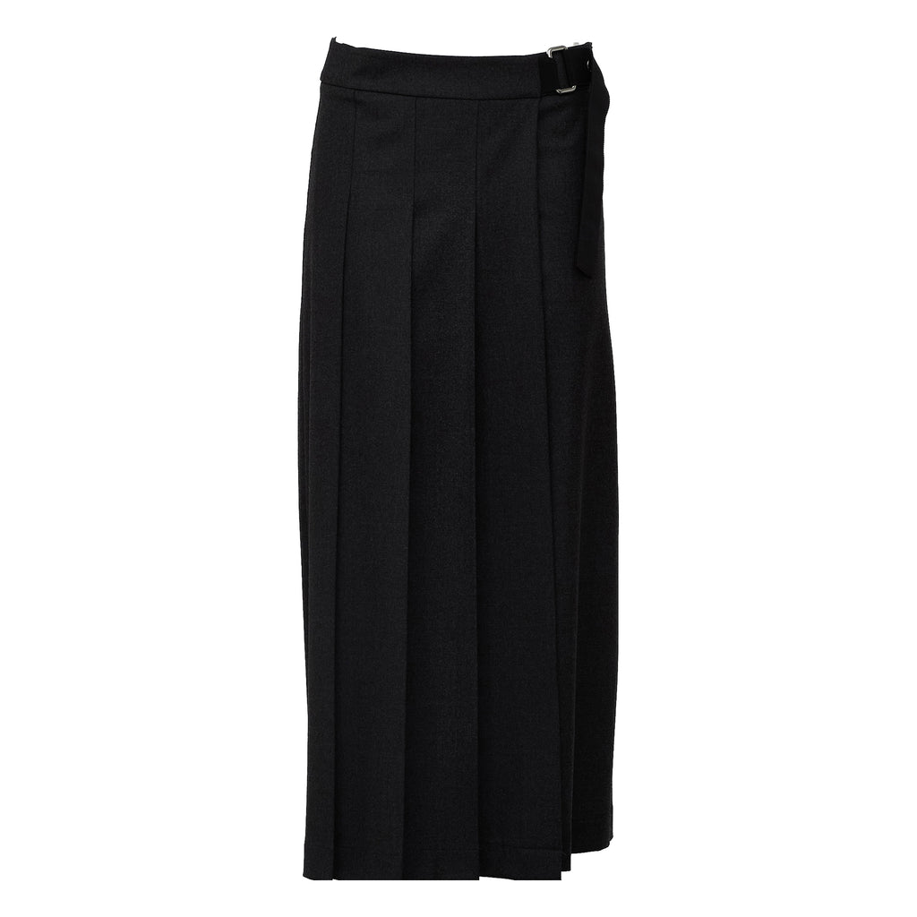 Gonna Gabardina Melange