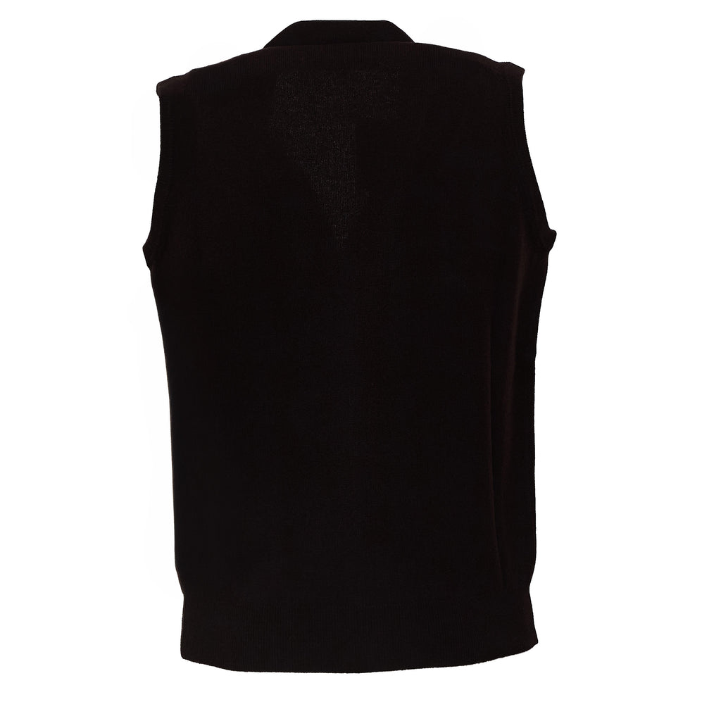 Gilet Bottoni In Lana, Cashmere