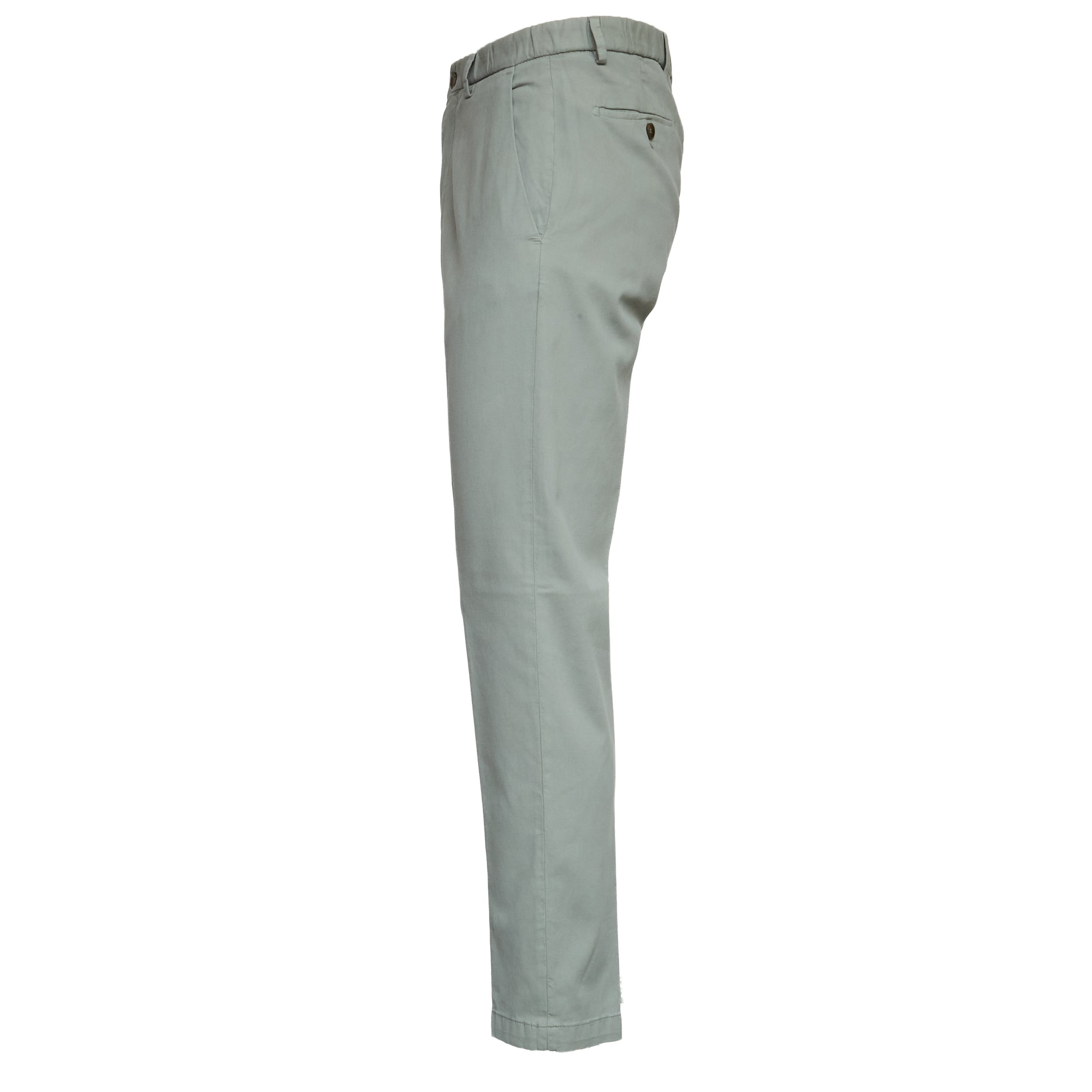 Pantaloni In Oxford Di Cotone