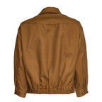 Giubbotto Bomber In Twill Di Cotone