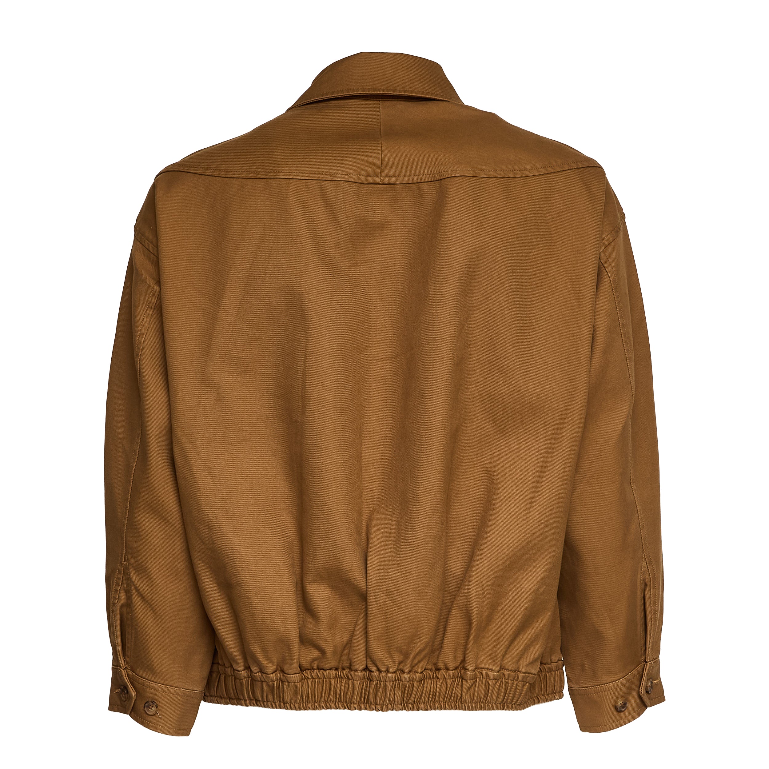 Giubbotto Bomber In Twill Di Cotone
