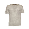 T-Shirt In Misto Lino