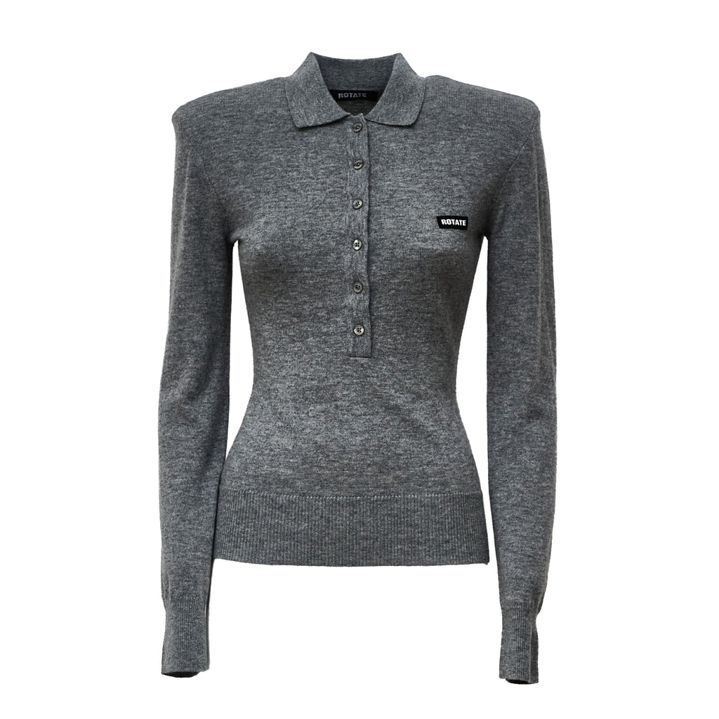 Stini Wool Longleeve Polo