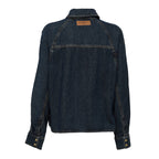 Slub Mix Denim Batwing Shirt