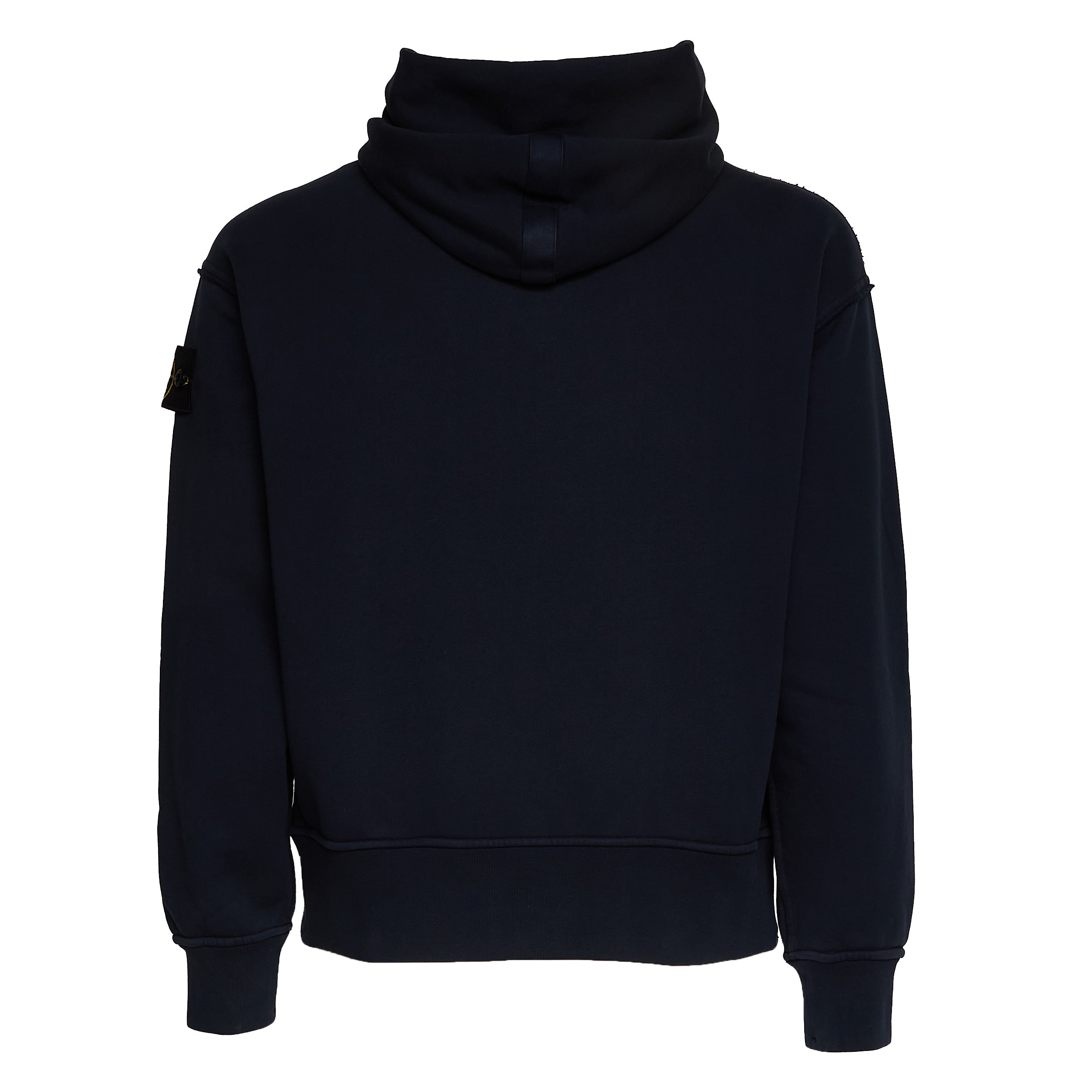 Felpa Con Cappuccio, Zip  In Cotone