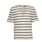 T-Shirt In Misto Lino