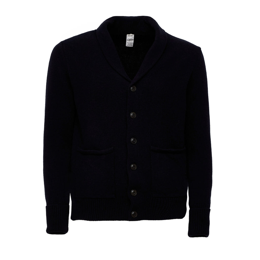 Shawl Collar Cardigan Wool, Cashmere