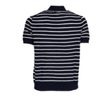 Maglia Polo A Righe Manica Corta