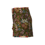 Jacquard Arabesque Cream Matelasse Mini Skirt