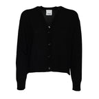 Cardigan Scollo V In Lana