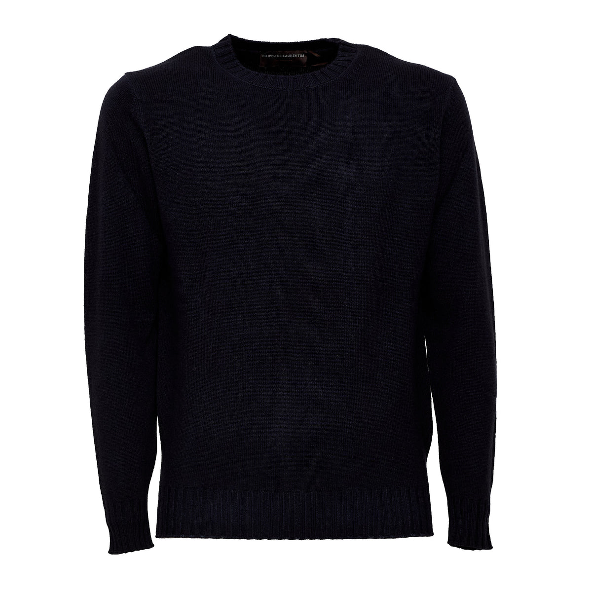 Maglia Girocollo In Lana, Cashmere