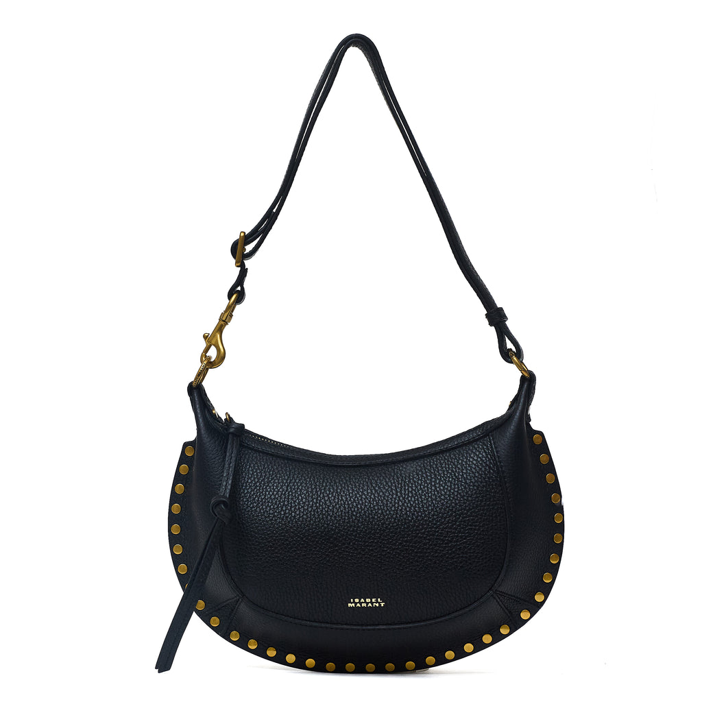 Oskan Moon Grain Leather Shoulder Bag