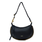 Oskan Moon Grain Leather Shoulder Bag