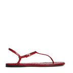 Montecarlo Flat Sandal Mono Printed Python