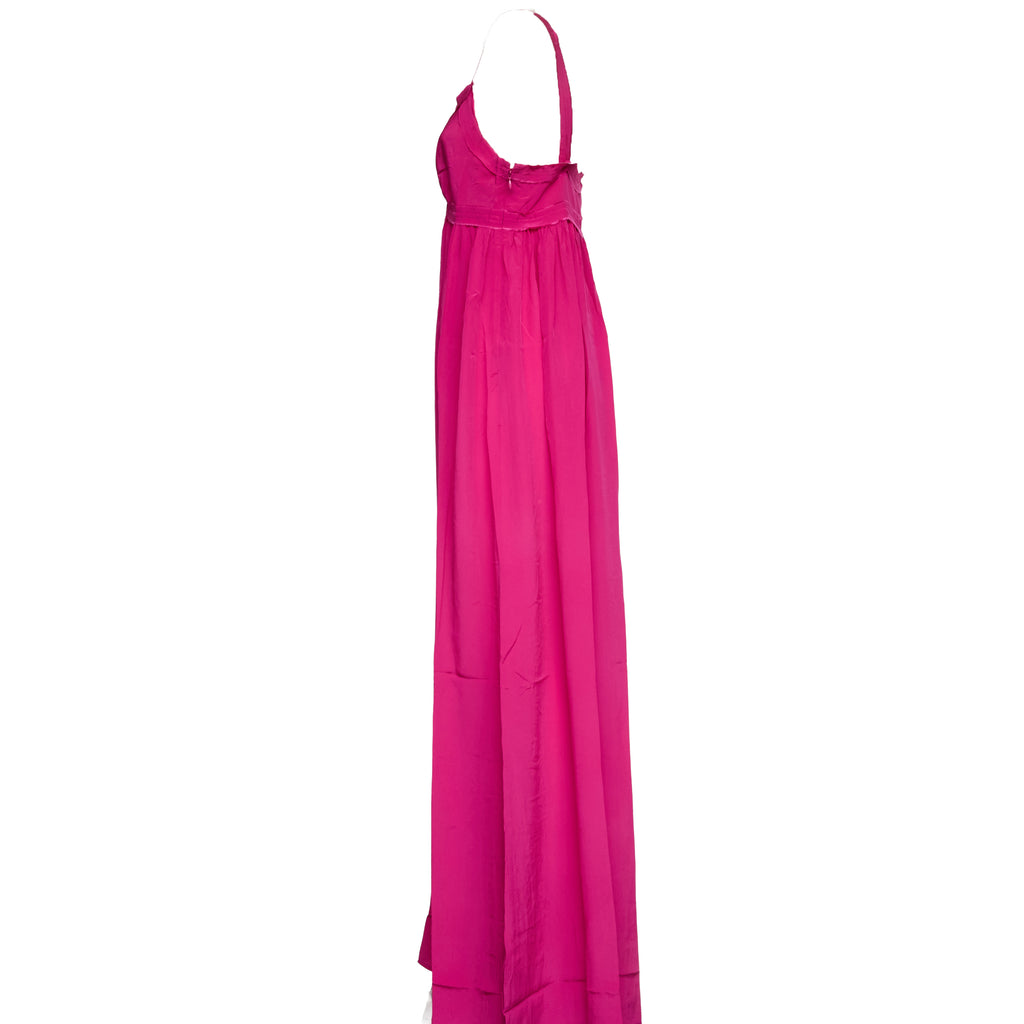 Jacobean Maxi Babydoll Dress