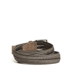 Cintura Elasticizzata Rope Elast In Lino
